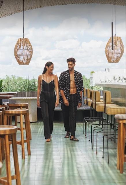 Lucky Duck Dt Hotel Tulum Bagian luar foto