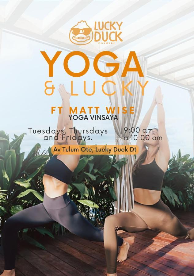 Lucky Duck Dt Hotel Tulum Bagian luar foto